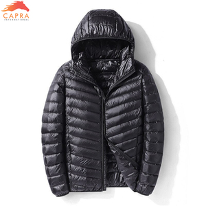 Chaqueta acolchada con capucha empacable resistente al agua ligera 2024 nuevo abrigo de invierno informal de negocios para hombres de invierno - Product Image 2