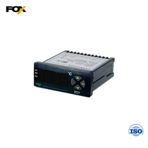 Contrôleur de température numérique CONOTEC FOX-2CT, contrôle de température à 3 étages, capteur d'entrée CA(K) 3 sortie relais - Product Image 3