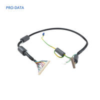 Kabel Lvds Kustom 20 30 40 Pin Konektor LVDS untuk Peralatan Medis Panel Tampilan