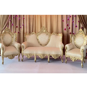 Meilleur Prix Occasion De Mariage Ensemble De Meubles De Qualité Supérieure Asiatique Ensemble De Canapé De Mariage En Gros Mariage Trône Causeuse et Chaises - Product Image 1