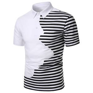 Polos de bonne qualité avec logo pour hommes, t-shirt décontracté de marque, à manches courtes, disponible en couleur, nouvel arrivage - Product Image 1