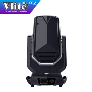 300W LED Moving Head Zoom Spot <b>Light</b> <b>with</b> Dual Color Wheel and Rotating Gobo for DJ Nightclub Stage Party - Product Image 4