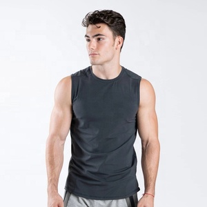 Vente en gros de débardeurs de sport PIHA SPORTS personnalisés pour hommes, 5 pièces, 100% coton, coupe ajustée, respirants, séchage rapide, grande taille, col rond - Product Image 1