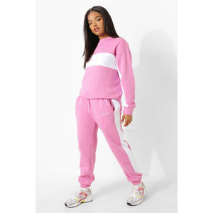 Ensemble survêtement de Jogging pour femmes, Logo personnalisé, survêtement 2 pièces, uniforme d'entraînement pour femme, 2022 - Product Image 6