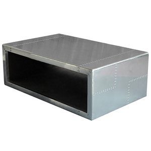 Leather & Alluminium coffee <b>table</b> - Product Image 6