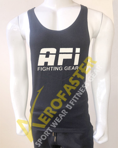 Camisetas musculosas sin mangas de algodón 100% para hombre, camisetas de punto con corte abierto, ropa deportiva informal para culturismo, características transpirables - Product Image 3