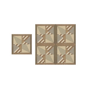 Azulejo de piso de estacionamiento de punzón rústico de último diseño de India 40x40cm - Product Image 2
