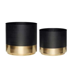 แจกันโลหะทองสำหรับแห้งดอกไม้หม้อ Planters - Product Image 1