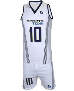 Uniforme de basket-ball d'entraînement de XXS-XXXL unisexe, ensemble de jeunes personnalisé entièrement par sublimation avec bande de logo anti-XXS, tenue en polyester OEM - Product Image 5