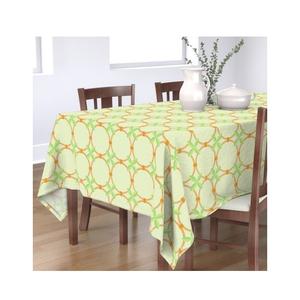 <b>Plastic</b> Wedding <b>Table</b> <b>Cloth</b> Printed Tablecover Organic Cotton GOTS Certified - Product Image 5