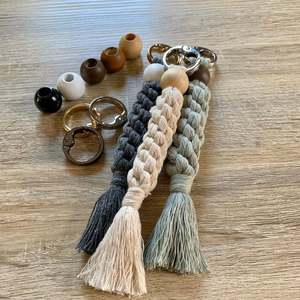 Macrame Keychains Handmade Happiness - Product Image 1