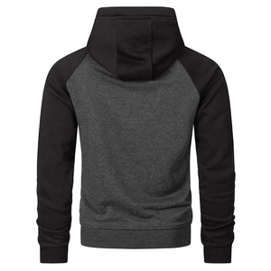 Sudadera Corta con Capucha para Hombre, Informal, con Cordón Ajustable, Doble Capucha con Cierre, Forro Polar, Algodón, Impermeable, Transpirable, para Yoga y Gimnasio - Product Image 2