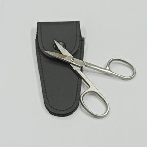 Arrow Head <b>Nail</b> Scissors Point Tip Sharp Cuticle Scissors Custom Logo Manicure Scissors With PU Pouch - Product Image 4