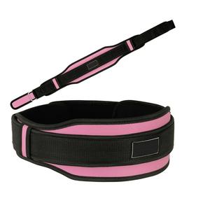 เข็มขัดยกน้ำหนักแบบนีโอพรีนสำหรับทุกเพศ, เข็มขัดยกน้ำหนักปรับได้กันลื่นทนทานออกแบบโลโก้สีได้เพื่อความปลอดภัยในยิม - Product Image 1