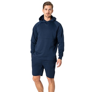 ชุดเสื้อผ้าคู่เข้ารูปผ้าฝ้าย100% สำหรับผู้ชายเสื้อยืดและกางเกงขาสั้นสวมใส่สบายและมีสไตล์ - Product Image 4