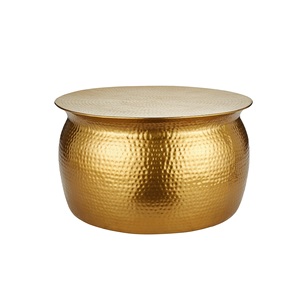 Handmade Classic Indian Stylish Metal <b>Table</b> Modern Home Decorative Luxury Center <b>Table</b> with Customized Color for Bedroom Use - Product Image 6