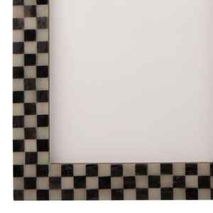 Lujoso marco de fotos de madera hecho a mano con logotipo personalizado de alta calidad Decoración de incrustaciones de hueso de moda - Product Image 2