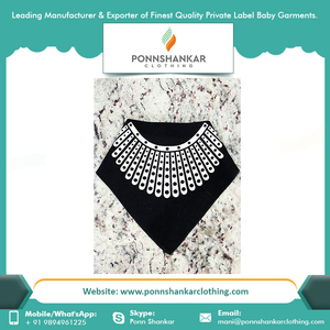 Baberos de bebé personalizados, opciones disponibles, precio al por mayor, Bandana de algodón - Product Image 2