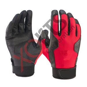 2024 nueva llegada guantes de bateo de béisbol cuero ambidiestro duradero ligero diseños personalizados al por mayor precio barato OEM - Product Image 6