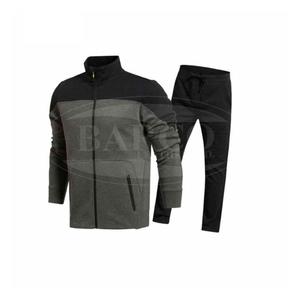 High Quality Men Autumn Hooded Printed Tracksuit Fleece <b>Fabric</b> Full Zipper-Up for Adults - Product Image 4