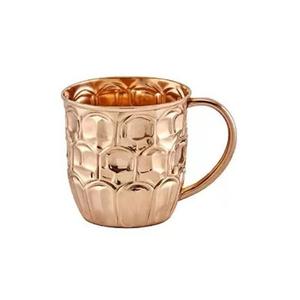 Tasse en cuivre pur personnalisable, objet décoratif de cuisine et de table, pour bière, bon marché et meilleur pour boissons - Product Image 2