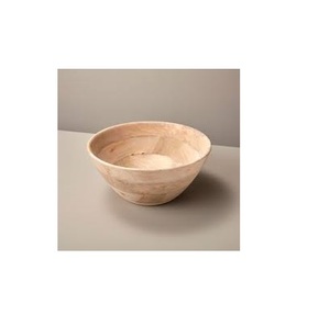 100% bol en bois naturel fait à la main bol rond personnalisable bol à salade de fruits pour une utilisation en cuisine produit Offre Spéciale - Product Image 5