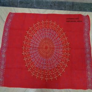 Multicolor redondo Mandala Rayón Impreso Pareo Sarongs India Beach Bufandas con diseños únicos - Product Image 6