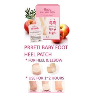 PRRETI Patchs Exfoliants pour Talons de Bébé 10EA Masque en Feuille Peeling Peau Morte T-Complex pour Soin des Pieds Féminins K-beauty Fabriqué en Corée - Product Image 2