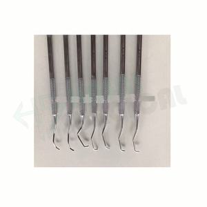 Source d'alimentation manuelle à forte demande Gracey Curettes Set Instruments dentaires pour le remplissage et la parodontie par Hasni Surgical - Product Image 3