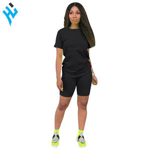 2025 nuevo diseño de lujo ropa activa de secado rápido bolsillo lateral gimnasio correr Color sólido bordado estilo para mujeres corto - Product Image 3