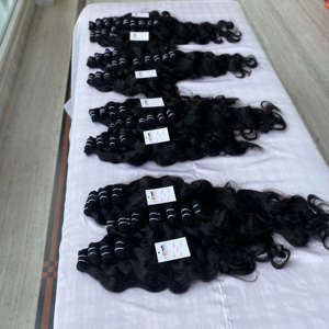 Extensiones de cabello humano brasileño 100% de visón, mechones Remy, venta al por mayor, cabello brasileño virgen con cutícula alineada - Product Image 3