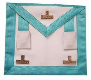 Tablier de Maçonnerie WM pour Maître Maçon - Product Image 2