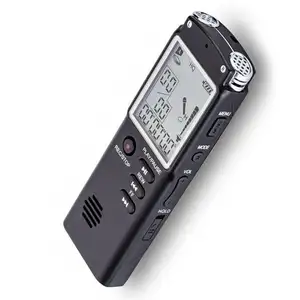 Dictaphone Mini Dapat Diisi Ulang Perekam Suara Audio Digital MP3 dengan Mikrofon