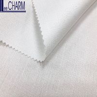 Tissu Jacquard Brocart Tissé Taïwanais LCUH034 100% Polyester Blanc pour Vêtements, Mariages, Textiles de Maison, Décoration, Accessoires et Rideaux