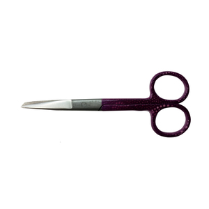 Ciseaux d'allaitement chirurgicaux réutilisables de 5 \ "avec des matériaux en résine de bois en plastique d'acier inoxydable de style léopard noir - Product Image 4