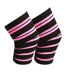 Weight Lifting Gym Training <b>Elastic</b> Knee Compression <b>Bandage</b> Wraps - Product Image 5