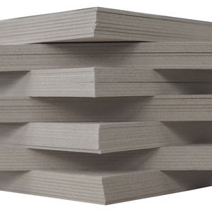 Placa gris reciclada, papel laminado rígido en forma de hoja, disponible en 350 - 2500 GSM - Product Image 3