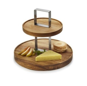 100% Natural Finished Wooden <b>Tier</b> <b>Cake</b> <b>Stand</b> Wholesale Exporter Custom Made Mango Wood <b>Tier</b> <b>Cake</b> <b>Stand</b> - Product Image 4