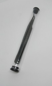 Pinces à cils en acier inoxydable doré pour femmes, poignée diamantée, pointe pointue à 90 degrés, extensions de cils et de sourcils, Ghafco - Product Image 3