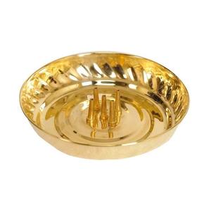 Soporte de varillas de incienso pulido de latón, logo personalizado, hecho a mano, elegante, clásico, elegante, Moderno - Product Image 1