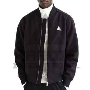 Chaqueta de Bombardero a prueba de viento Softshell de alta calidad, chaqueta de bombardero colorida con Cuello de piel, chaqueta de bombardero rasgada con cremallera - Product Image 1