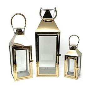 Good Decorative Design Handmade Steel and Glass <b>Candle</b> <b>Lantern</b> Manufacturer and Exporter New Design Hanging Metal and Glass - Product Image 6