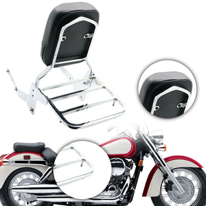 Estante de equipaje para <span class=keywords><strong>Honda</strong></span> Shadow Aero <span class=keywords><strong>750</strong></span> VT750C 2004-2012 2005, barra Sissy, respaldo de calidad, <span class=keywords><strong>precio</strong></span> de fábrica - Product Image 4