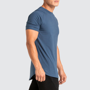 Camiseta OEM personalizada al por mayor, camiseta de manga corta para hombre, de algodón puro/poliéster y tela cómoda. - Product Image 5