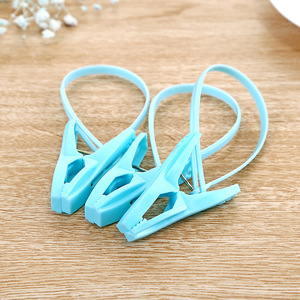 En gros Corde À Linge Coupe-Vent Cintre Suspendu Clip En Plastique pour Petits Vêtements Séchage Peg