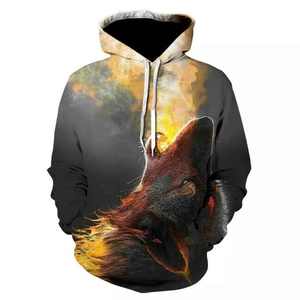 Sweat-shirts à capuche unisexes pour hommes/femmes, en polaire 100% polyester écologique, de couleur unie, surdimensionnés, de haute qualité, avec logo personnalisé pour l'hiver - Product Image 3