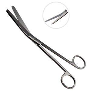 FERGUSSON Scissors Angled on Flat 16cm Best Stainless Steel Scissors - Product Image 1