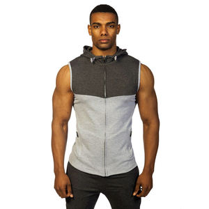 Wholesale Cotton Acrylic Hooded <b>Cardigan</b> for Men Anti-Bulk <b>Black</b> White Waterproof Winter Sweater Zipper OEM Summer Style - Product Image 1