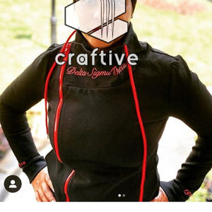 Delta-sigma-theta DST, chaqueta cruzada - Product Image 3