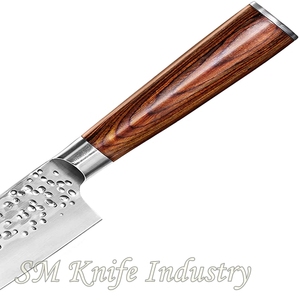 G10 Handle Grip With olive Wood custom Hand Made Modern Damascus <b>kitchen</b> chef <b>Knife</b> (Smk2029) - Product Image 5